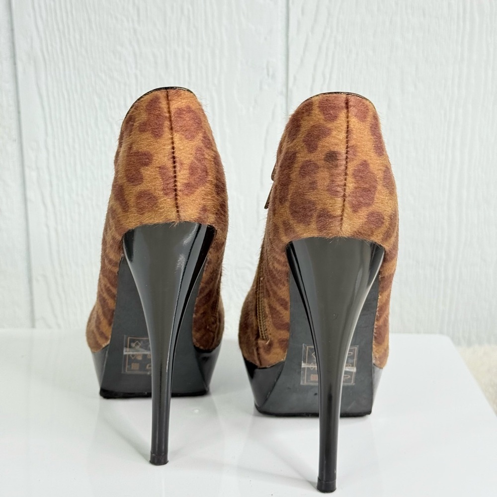 Call It Spring Brown Leopard Heels - Picture 2 of 11
